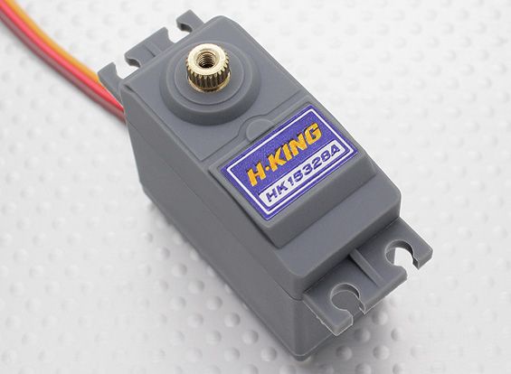 Сервомеханізм аналоговий HK15328A 58g/10kg/0.23sec (4.8В), Світлина 1