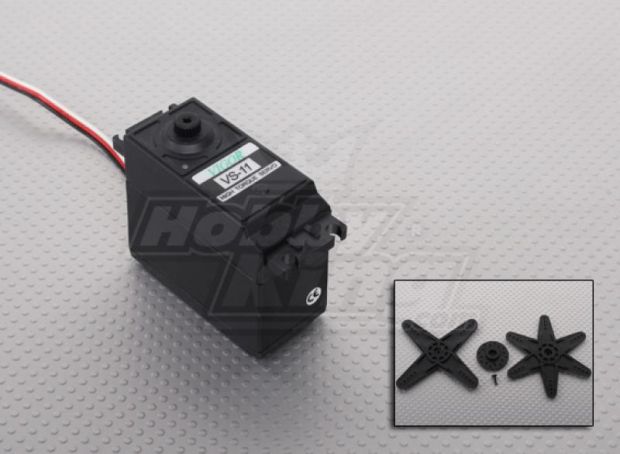 Cервомеханізм цифровий VS-11 Vigor Extra Large 103g/15kg/0.22sec (4.8V), Світлина 1
