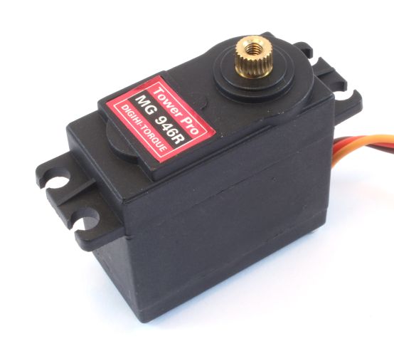 Сервомеханізм аналоговий TowerPro MG946R 55g/10.5kg/0.20sec(4.8В), Світлина 1