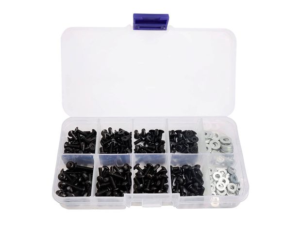 Набір гвинтів з шестигранником і шайб М3 (340шт), Світлина 1