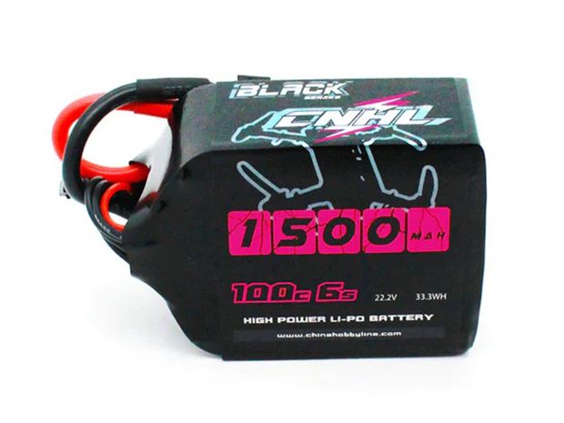 Акумулятор CNHL 1500mAh 6S 100C (Black Series), Світлина 1