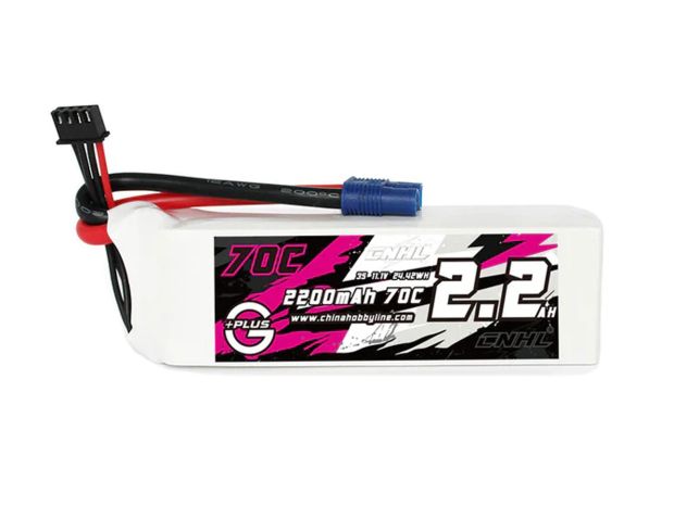 Акумулятор CNHL 2200mAh 3S 70C EC3 (G+ Plus Series), Світлина 1