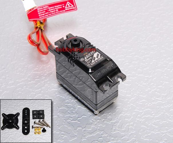 Cервомеханізм аналоговий BMS-621 43g/6.4kg/0.13sec (4.8В), Світлина 1