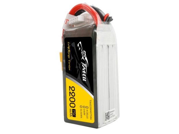 Акумулятор Gens Ace TATTU 2200mAh 4S 75C, Світлина 2