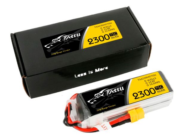 Акумулятор Gens Ace TATTU 2300mAh 4S 75C, Світлина 3