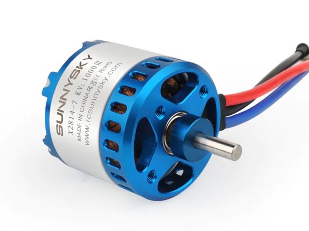 Двигун безколекторний SunnySky X2814-900kv V3 (довгий вал), Світлина 2
