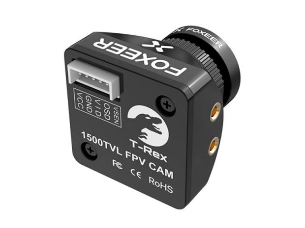 Камера Foxeer T Rex Mini FPV 1500TVL 1.7мм (чорна), Фото 3