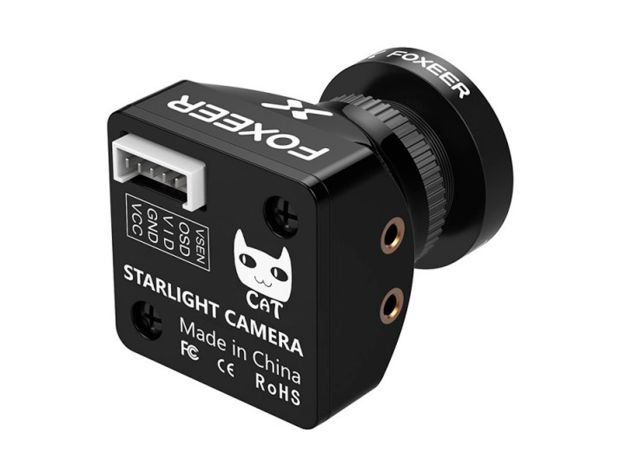 Камера Foxeer Cat 3 Mini FPV 1200TVL 2.1мм (чорна), Світлина 3