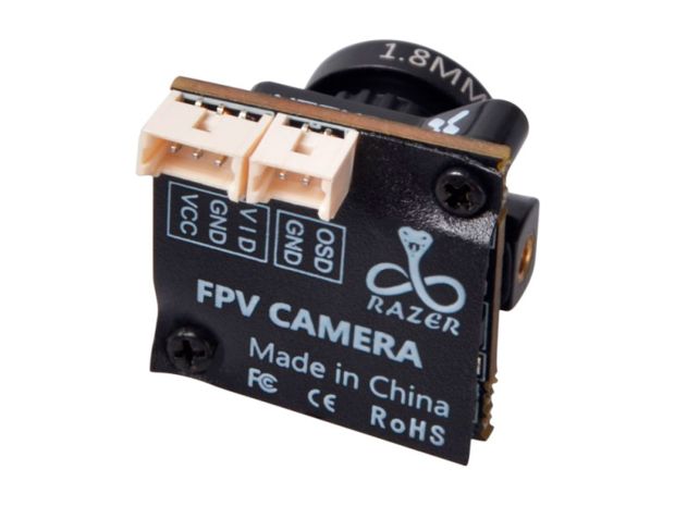 Камера Foxeer Razer Micro FPV 1200TVL 1.8мм (чорна), Світлина 3