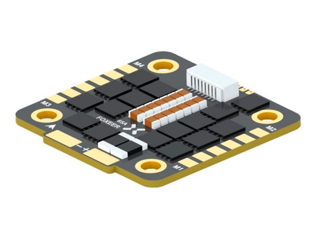 Регулятор безколекторний 4в1 Foxeer Reaper F4 65A (BLHeli_32), Світлина 1