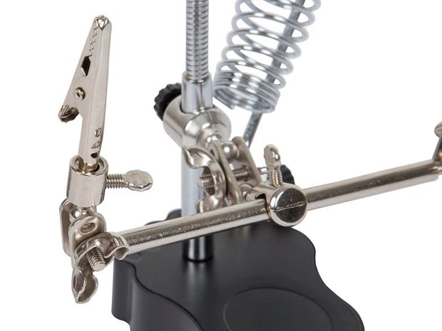 Тримач плат і паяльника TE-801 з LED-підсвіткою (третя рука), Фото 4