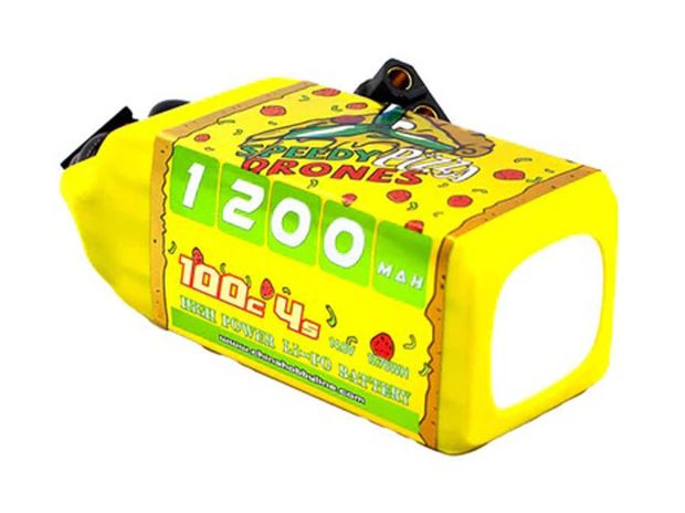 Акумулятор CNHL 1200mAh 4S 120C (Speedy Pizza Drones), Світлина 2