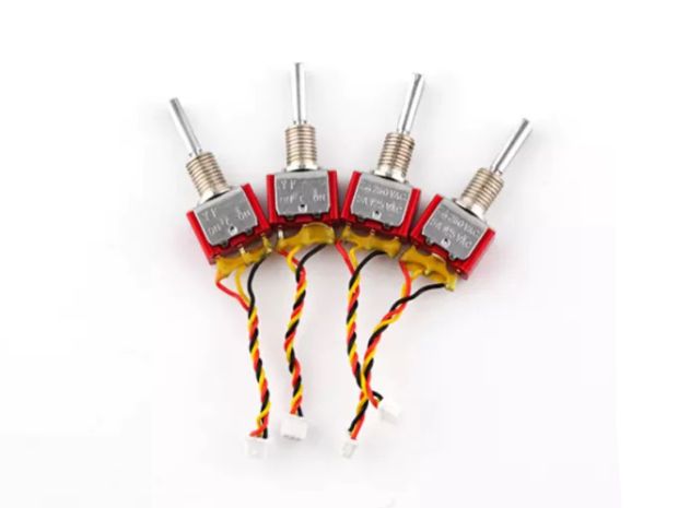 Комплект перемикачів для Radiomaster TX12 MKII (4шт), Світлина 2