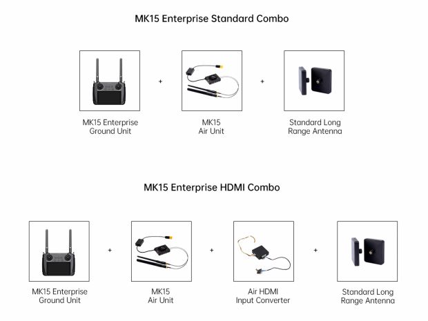 Наземна станція з системою цифрової відеопередачі SIYI MK15 Enterprise (Standart Combo), Світлина 9