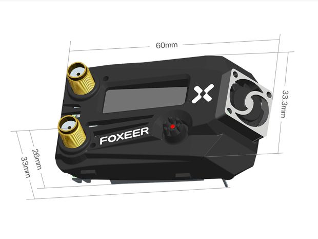 Відеоприймач Foxeer Wildfire Dual Receiver 5.8ГГц для FatShark, Світлина 2