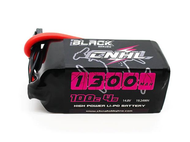 Акумулятор CNHL 1300mAh 4S 100C (Black Series), Світлина 1