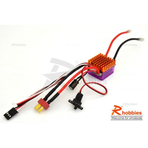 Регулятор 1/10 RC Car 340A Programmable Brushed Motor ESC, Фото 1