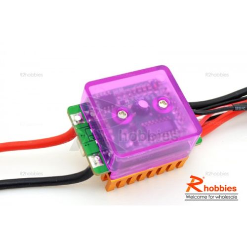 Регулятор 1/10 RC Car 340A Programmable Brushed Motor ESC, Фото 3
