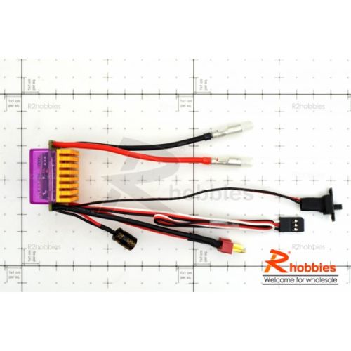 Регулятор 1/10 RC Car 340A Programmable Brushed Motor ESC, Фото 4