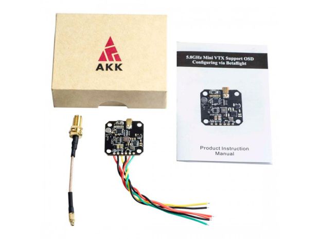 Відеопередавач AKK FX3-Ultimate 5.8GHz 600mW, Світлина 3