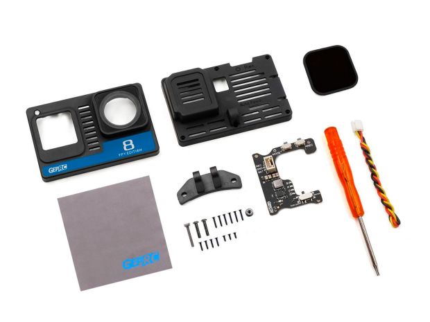 Корпус GEPRC GP8 Naked для камери GoPro HERO8 (з BEC-Board), Фото 4
