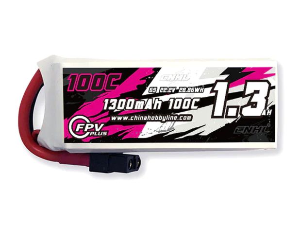 Акумулятор CNHL 1300mAh 6S 100C (G+ Plus Series), Світлина 1