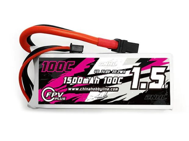 Акумулятор CNHL 1500mAh 4S 100C (G+ Plus Series), Світлина 1