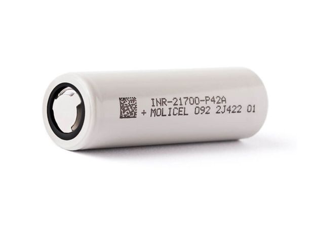 Акумулятор Molicel INR21700-P42A 45A 4200мАг, Світлина 1