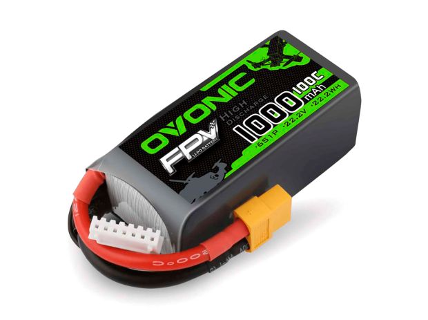 Акумулятор Ovonic 1000mAh 6S 100C, Світлина 1