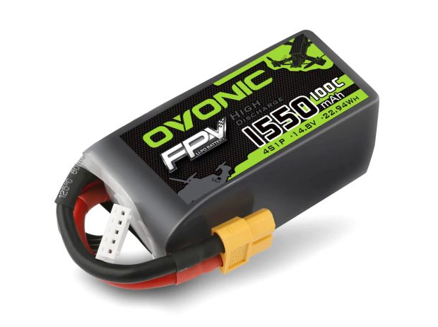 Акумулятор Ovonic 1550mAh 4S 100C, Світлина 1