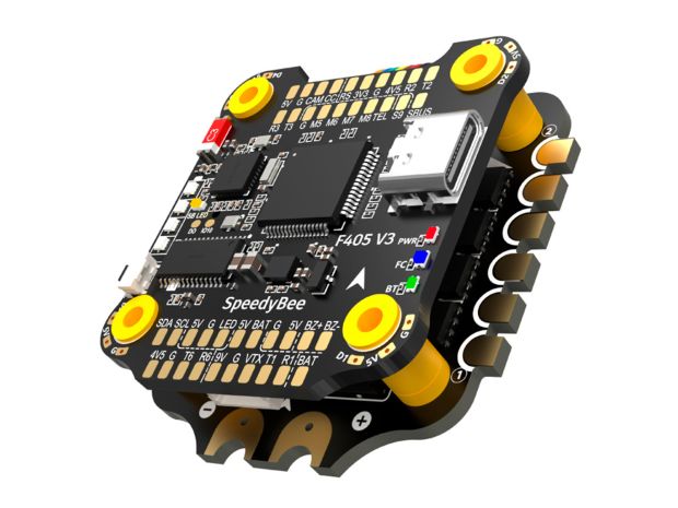 SpeedyBee F405 V3 Стек (польотний контролер F4 + регулятор 4в1 50A), Фото 1
