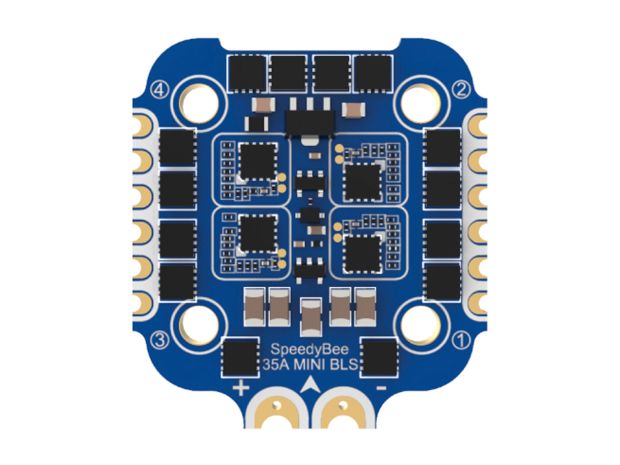 Регулятор безколекторний 4в1 SpeedyBee Mini 35A (BLHeli_S), Світлина 1