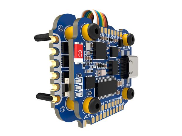 SpeedyBee F722 Mini (польотний контролер F7 + регулятор 4в1 35A), Світлина 3