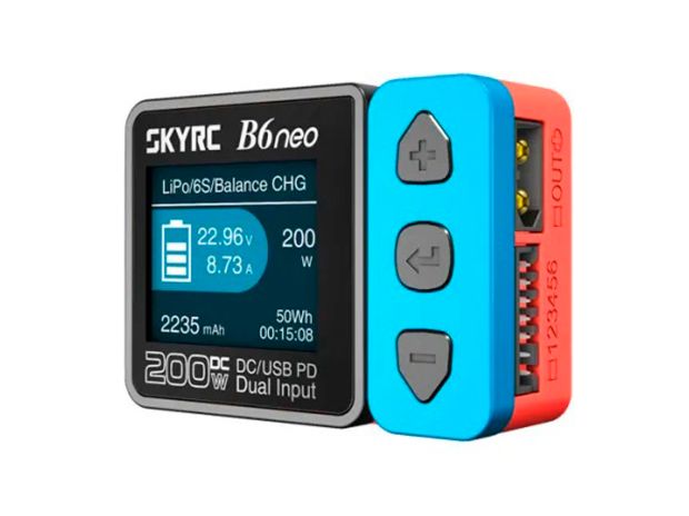 Зарядний пристрій SkyRC B6 Neo DC/PD 200W 10A (1-6S), Фото 2