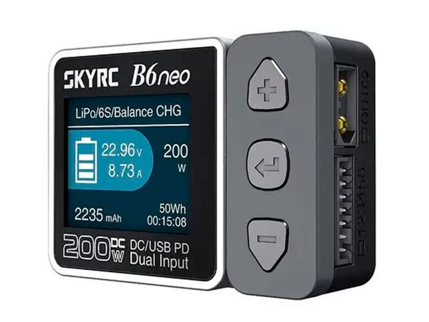 Зарядний пристрій SkyRC B6 Neo DC/PD 200W 10A (1-6S), Фото 6