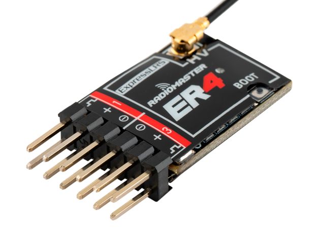Приймач Radiomaster ER4 ELRS 4Ch (2.4GHz), Світлина 1