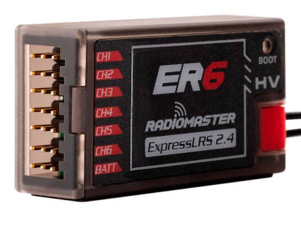 Приймач Radiomaster ER6 ELRS 6Ch (2.4GHz), Світлина 3