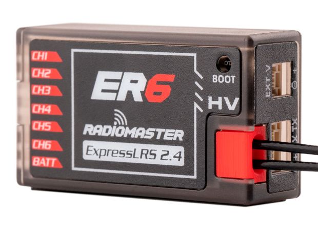 Приймач Radiomaster ER6 ELRS 6Ch (2.4GHz), Світлина 4