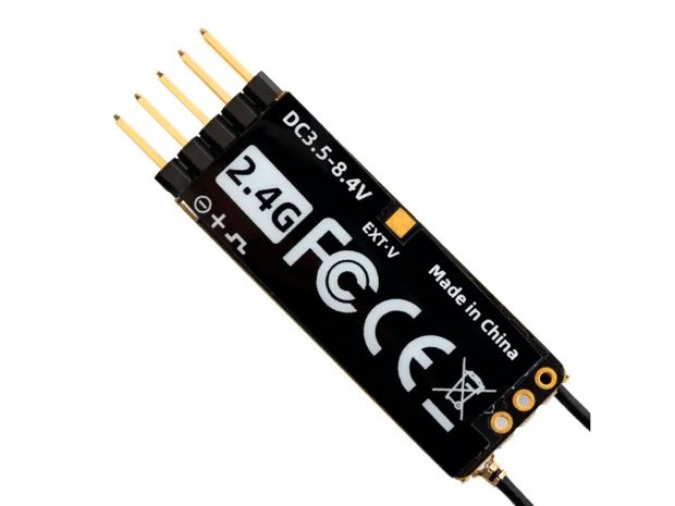 Приймач Radiomaster ER6G ELRS 6Ch (2.4GHz), Світлина 3