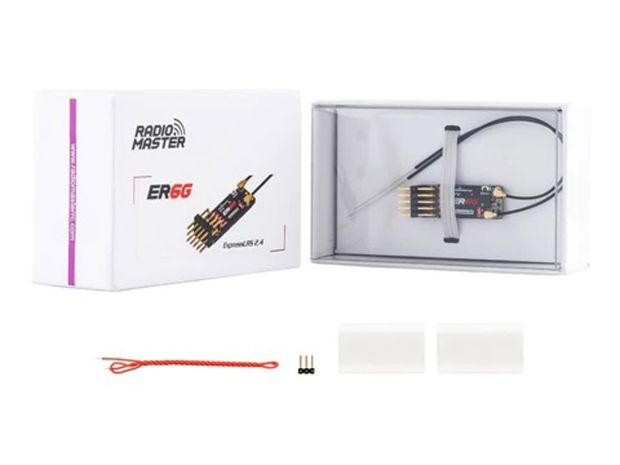 Приймач Radiomaster ER6G ELRS 6Ch (2.4GHz), Світлина 5