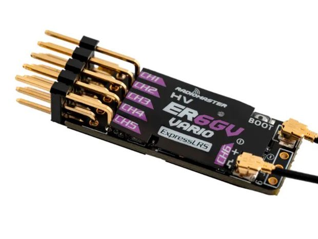 Приймач Radiomaster ER6GV ELRS 6Ch (2.4GHz), Світлина 2