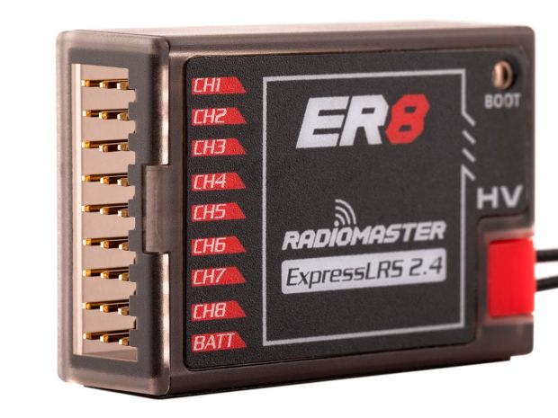 Приймач Radiomaster ER8 ELRS 8Ch (2.4GHz), Світлина 2