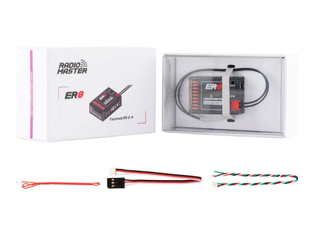 Приймач Radiomaster ER8 ELRS 8Ch (2.4GHz), Світлина 7