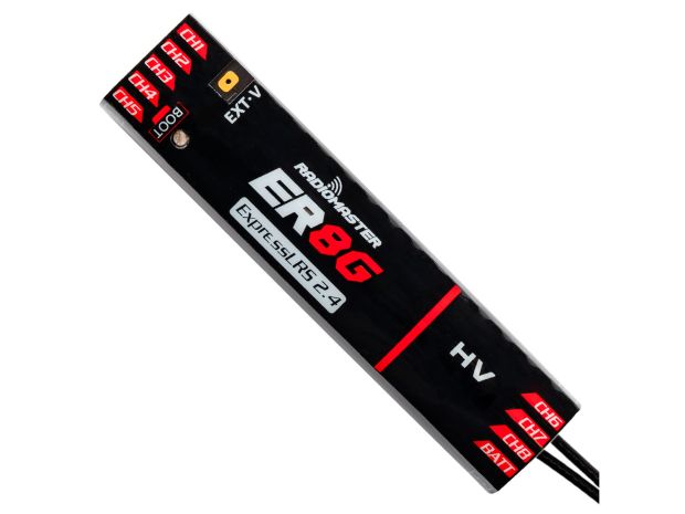 Приймач Radiomaster ER8G ELRS 8Ch (2.4GHz), Фото 1
