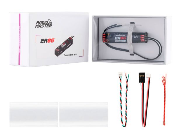 Приймач Radiomaster ER8G ELRS 8Ch (2.4GHz), Фото 6