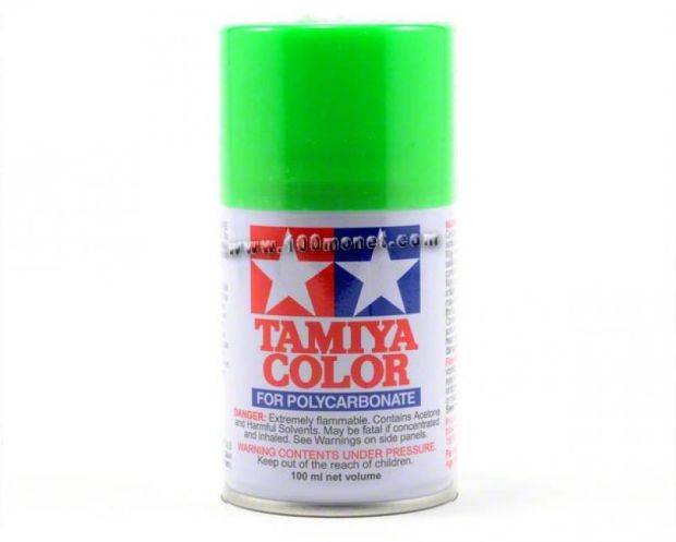 Фарба Tamiya PS-28 100мл (Зелена-флуоресцентна), Світлина 1