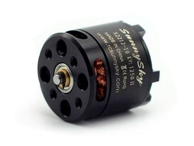 Двигун безколекторний SunnySky X2212-1400kv V2 (короткий вал), Світлина 1