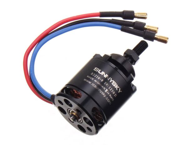 Двигун безколекторний SunnySky X2216-1100kv V2 (короткий вал), Світлина 2