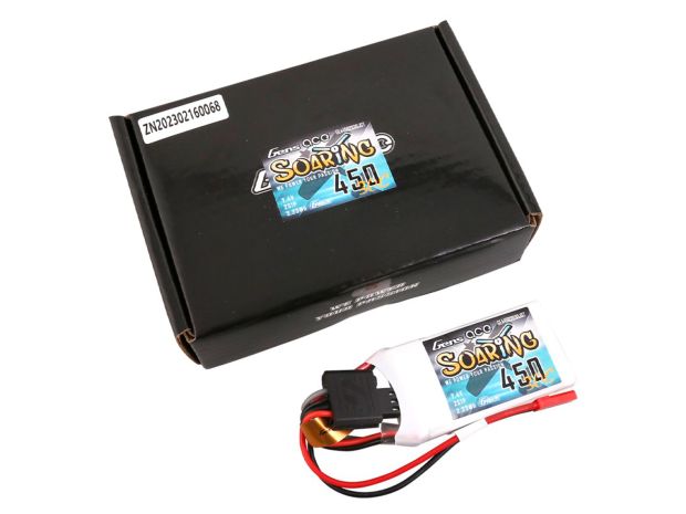 Акумулятор Gens Ace Soaring 450mAh 2S 30C (G-Tech), Світлина 2