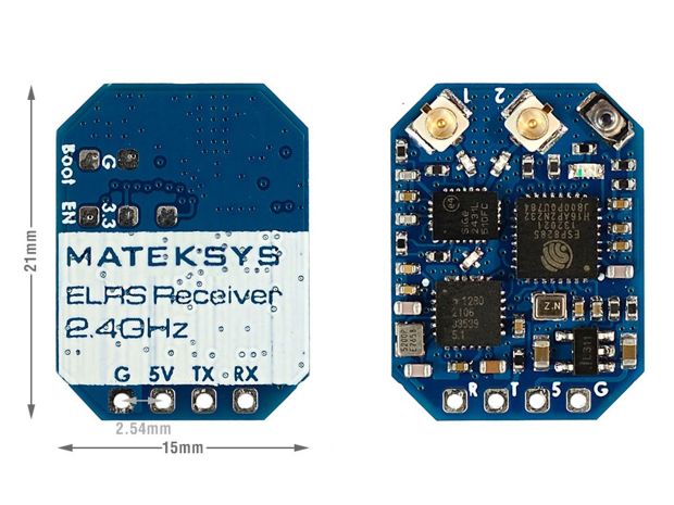 Приймач Matek R24-D ELRS (2.4GHz), Світлина 3